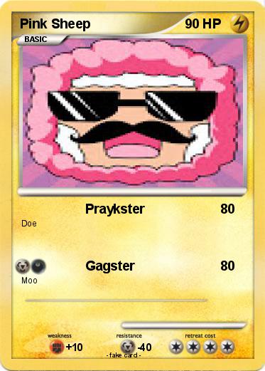 Pokemon Pink Sheep