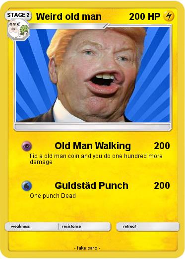 Pokemon Weird old man