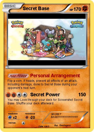 Pokemon Secret Base