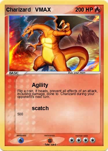Pokemon Charizard   VMAX