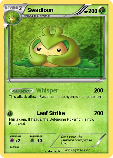 Pokemon Swadloon