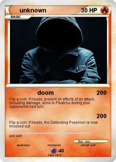 Pokemon unknown