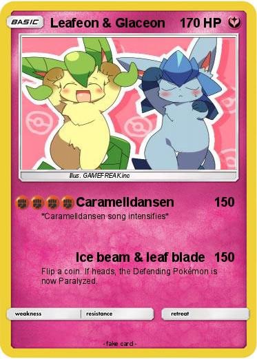 Pokemon Leafeon & Glaceon