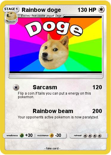 Pokemon Rainbow doge