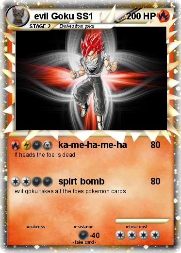 Pokemon evil Goku SS1