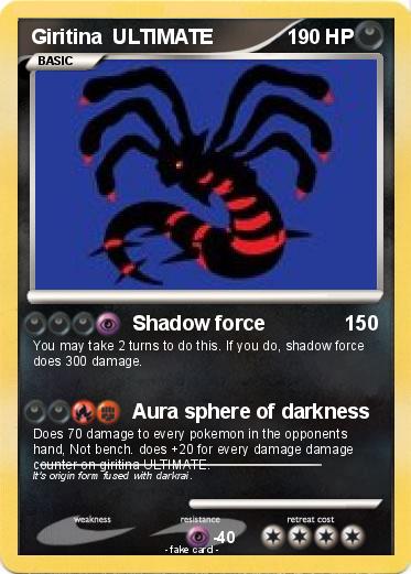 Pokemon Giritina  ULTIMATE