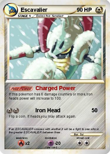 Pokemon Escavalier Pokemon Escavalier
