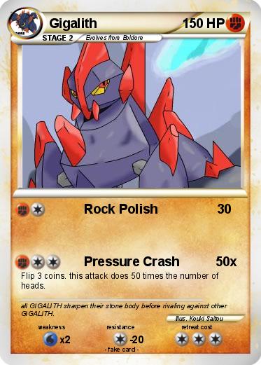 Pokemon Gigalith