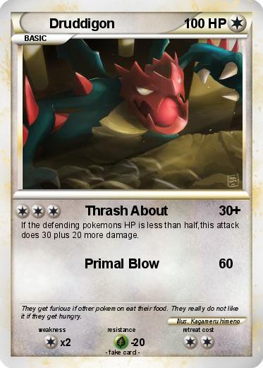 Pokemon Druddigon