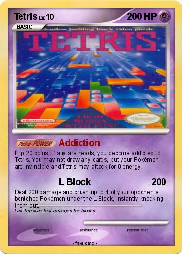 addicted to tetris