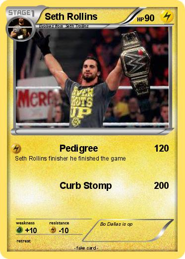Pokemon Seth Rollins