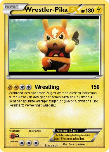Pokemon Wrestler-Pika
