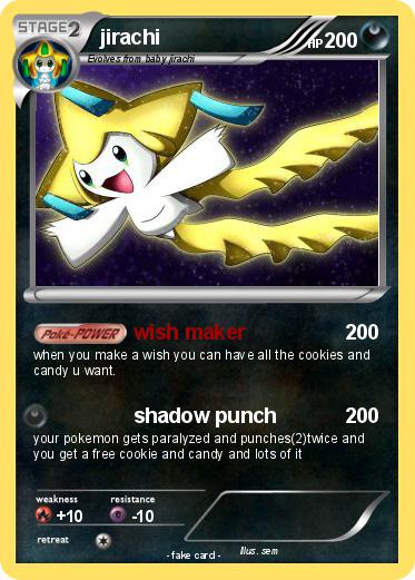 Pokemon jirachi