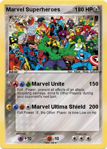 Pokemon Marvel Superheroes