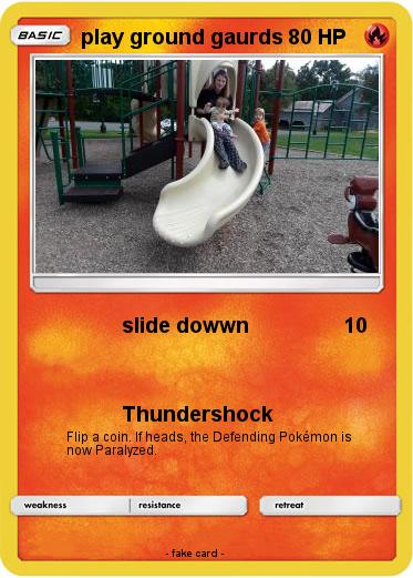 Pokemon play ground gaurds