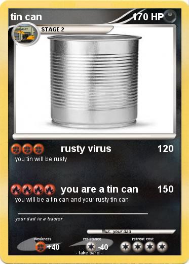 Pokemon tin can