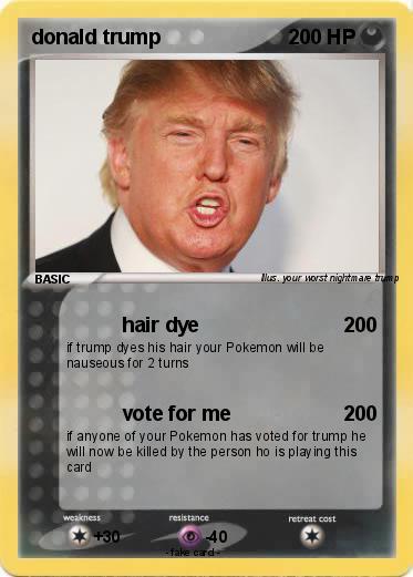 Pokemon donald trump