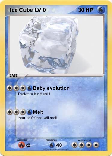 Pokemon  Ice Cube LV 0 