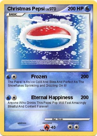 Pokemon Christmas Pepsi