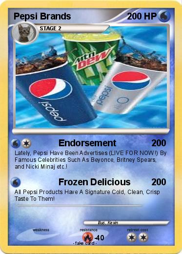 Pokemon Pepsi Brands