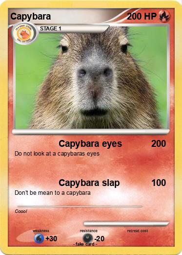 Pokemon Capybara