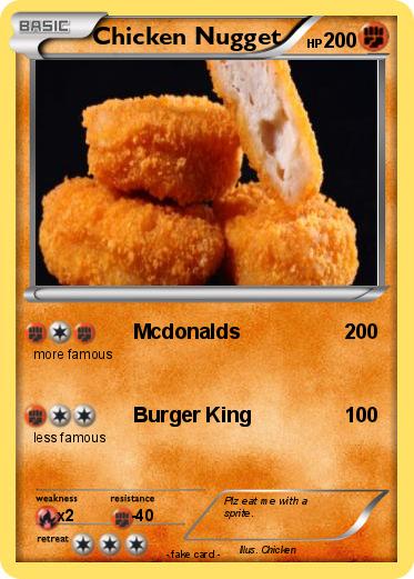 Pokemon Chicken Nugget