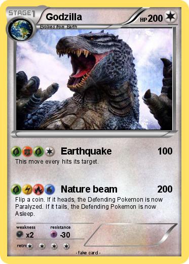 Pokemon Godzilla