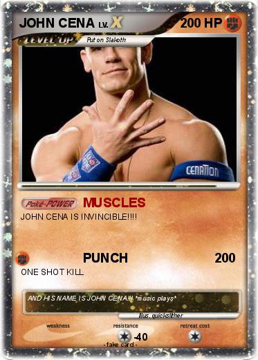 Pokemon JOHN CENA