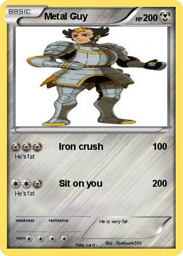 Pokemon Metal Guy