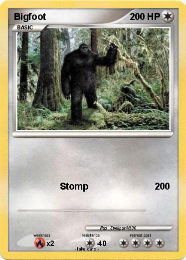 Pokemon Bigfoot