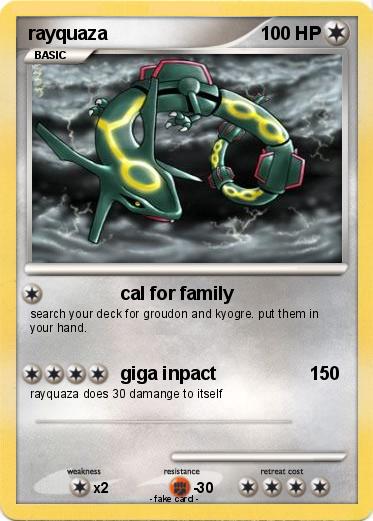 Pokemon rayquaza