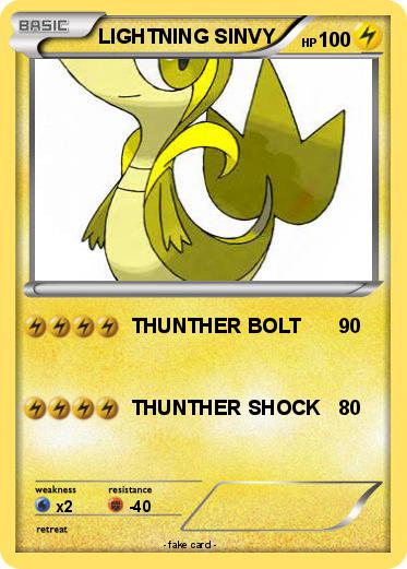 Pokemon LIGHTNING SINVY