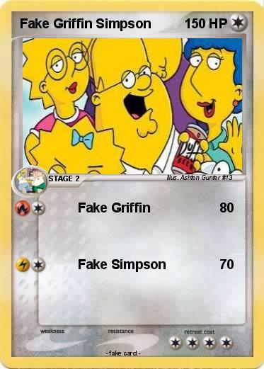 Pokemon Fake Griffin Simpson