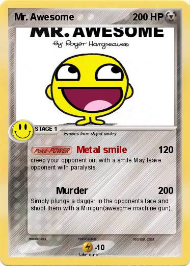 Pokemon Mr. Awesome
