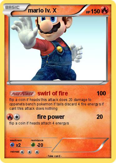Pokemon mario lv. X