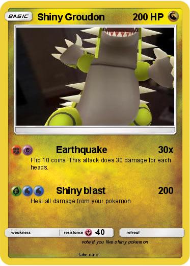 Pokemon Shiny Groudon
