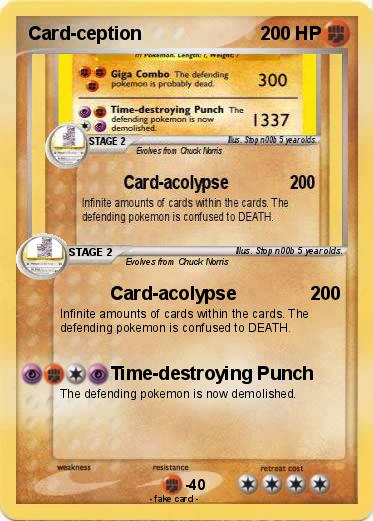 Pokemon Card-ception