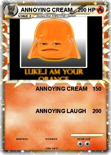 Pokemon ANNOYING CREAM