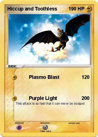 Pokemon Hiccup and Toothless