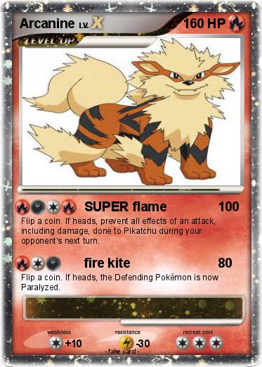 Pokemon Arcanine