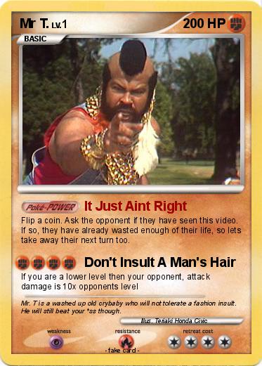 Pokemon Mr T.