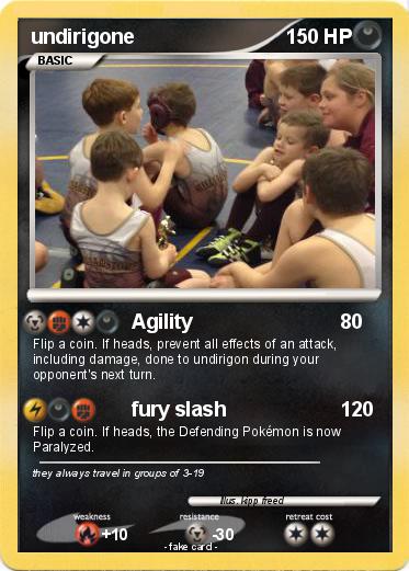 Pokemon undirigone