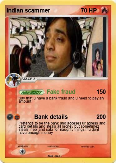 Pokemon Indian scammer