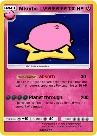 Pokemon M kurbo  LV99999999