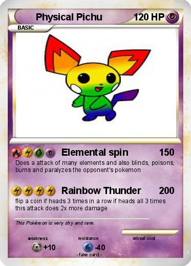 Pokemon Physical Pichu