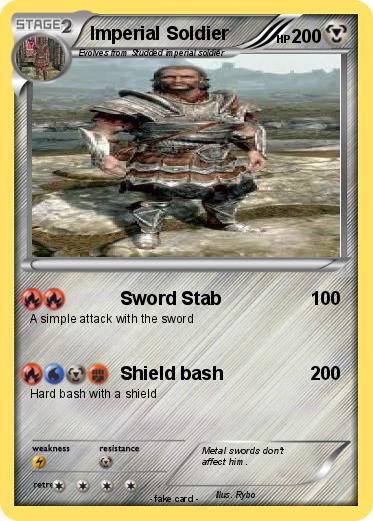 Pokemon Imperial Soldier