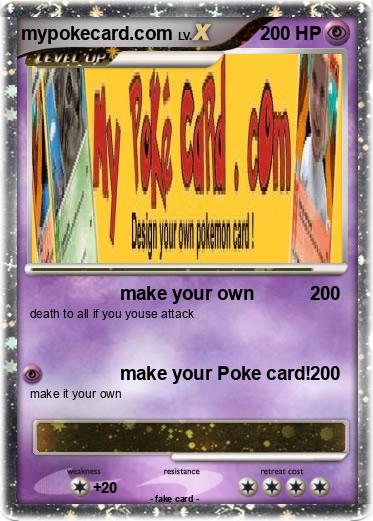 Pokemon mypokecard.com