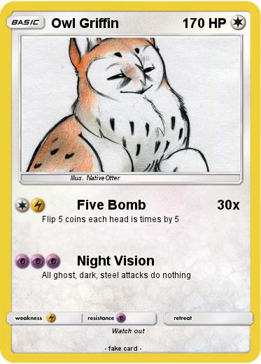 Pokemon Owl Griffin