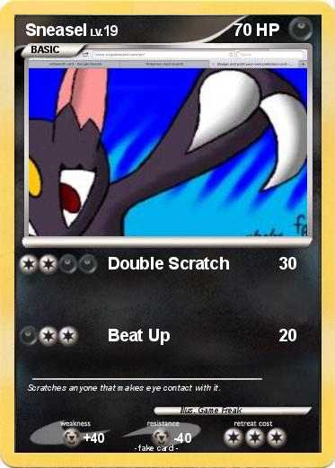 Pokemon Sneasel