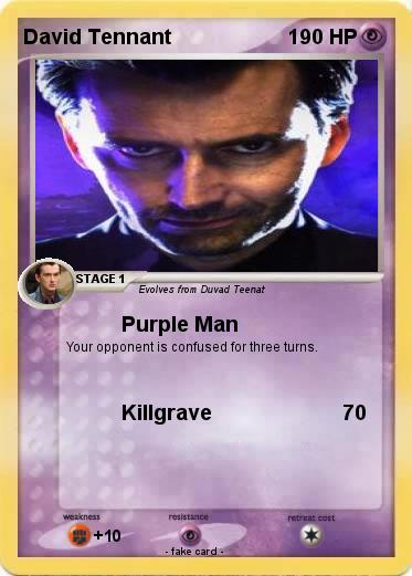 Pokemon David Tennant